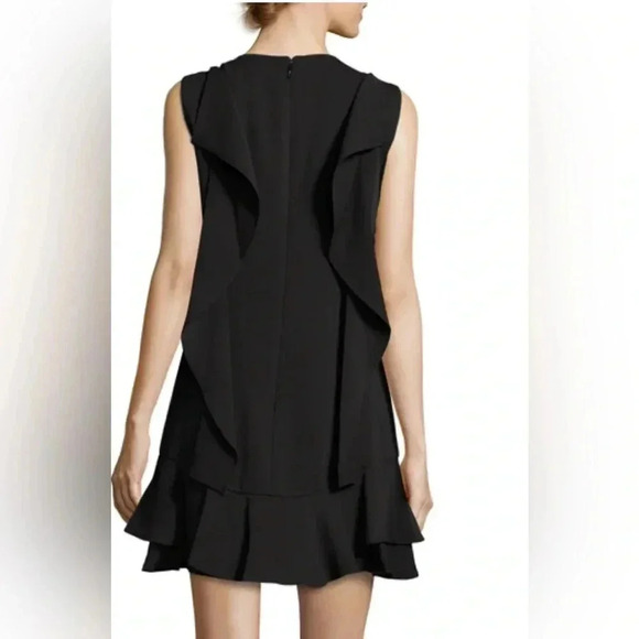 BCBGMAXAZARIA  | Annemarie Ruffle Flounce Dress - Picture 2 of 10